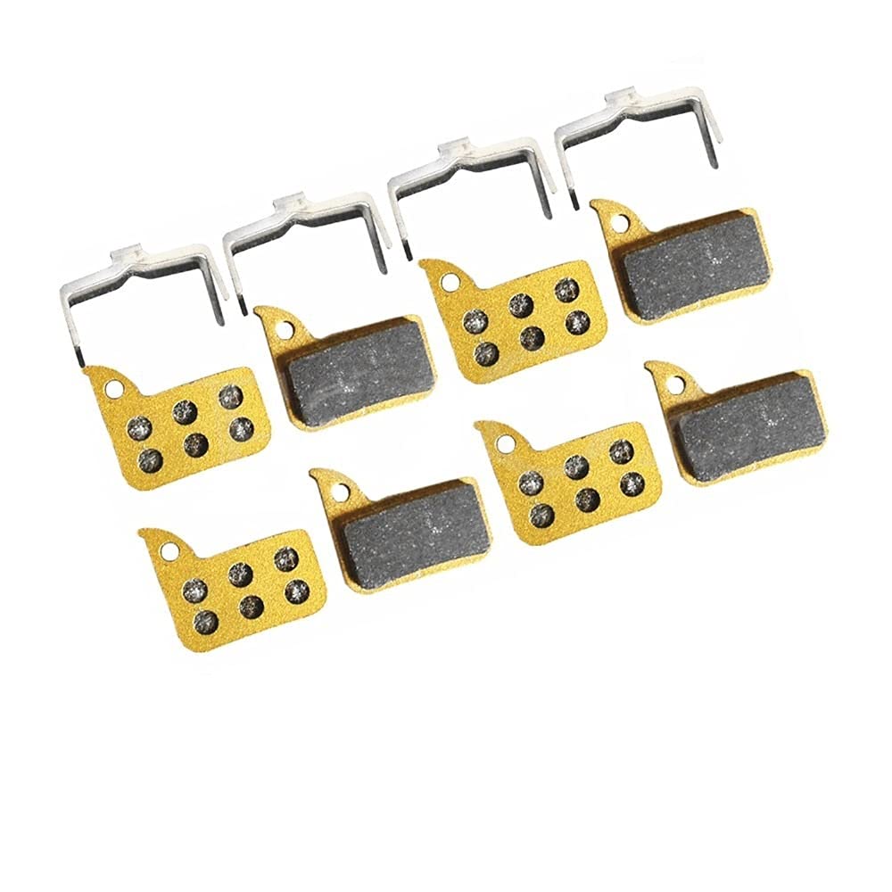 4 Pares de Bicicletas metálico hidráulico Pastillas DE Freno DE Disco/Adecuado HRD Rojo 22 B1, Fuerza 22, CX1, Rival 22, S700 B1 Nivel ULT/TLM Piezas de Bicicleta