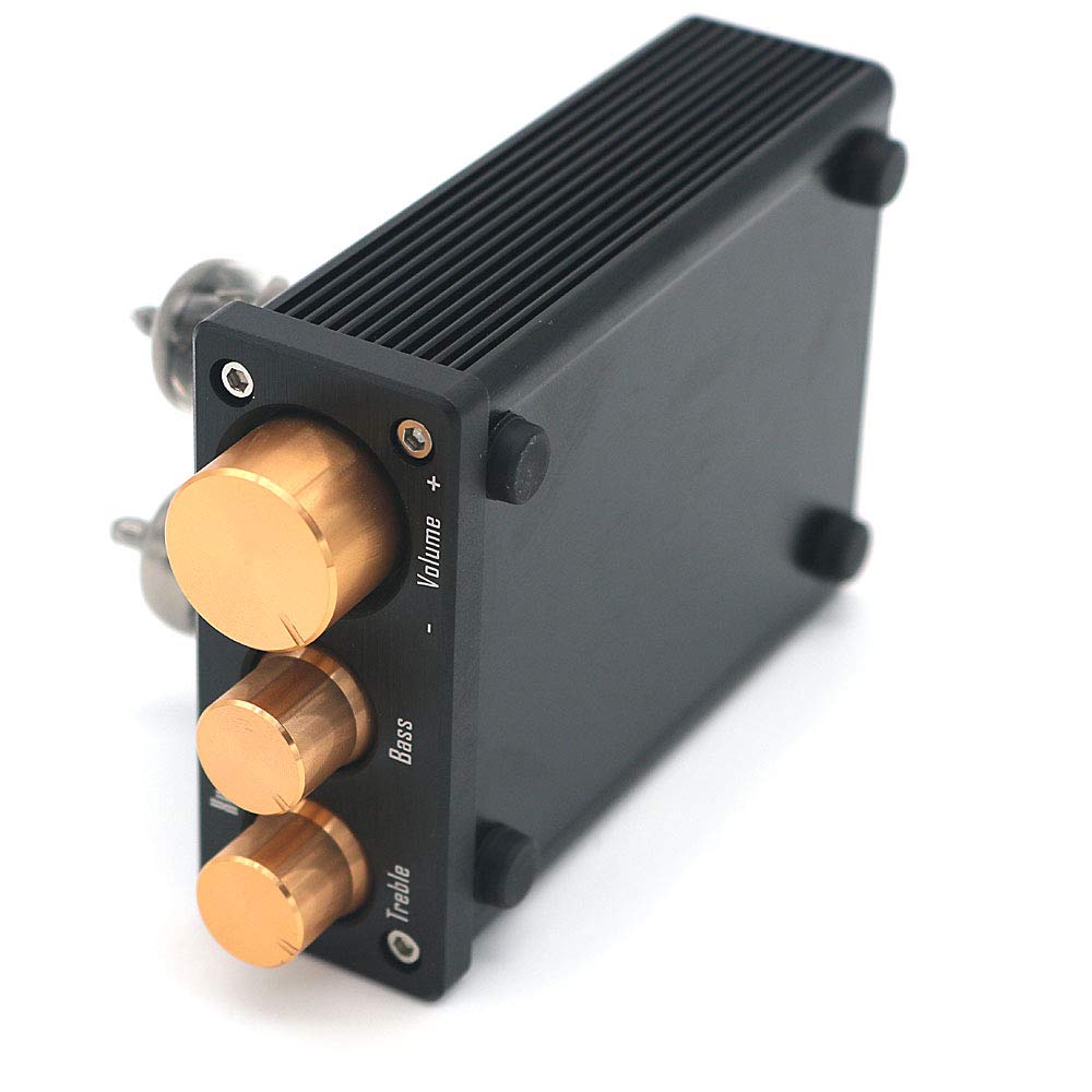 DollaTek 6J1 Mini Vacuum Tube Preamplificatore Audio Hi-Fi Stereo Pre-Amplifier Treble Bass Control