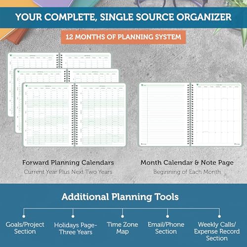 Planner Pad organizador de embudo de 3 niveles para acabar con el caos y planificar el año 5