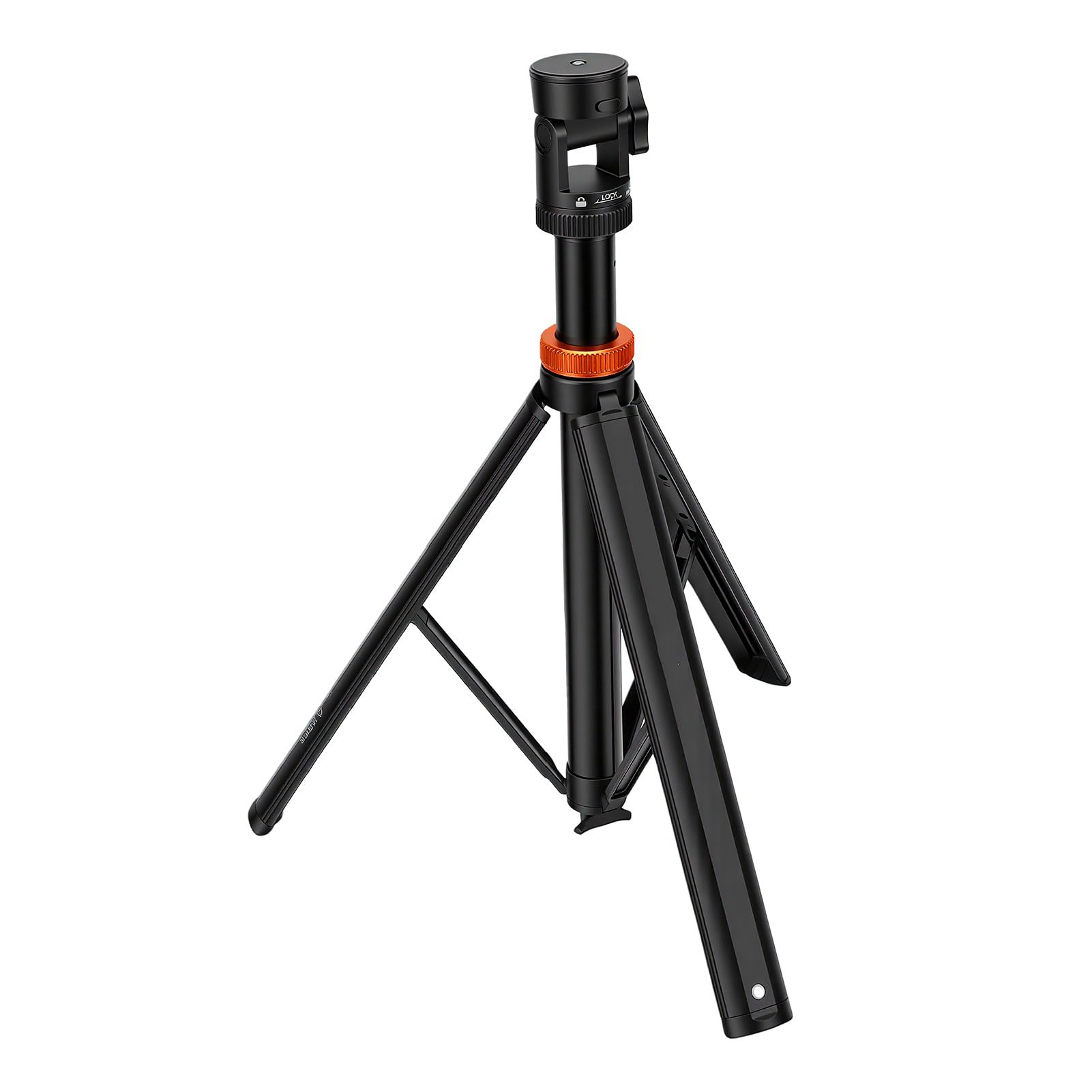 GOWENIC Treppiede per Fotocamera Allungabile da 6,99 Piedi | Altezza 6,99 Piedi, Spazio di Archiviazione da 16,54 Pollici, Blocco Rapido, Lega di Alluminio + ABS, Filettatura da 1/4 di