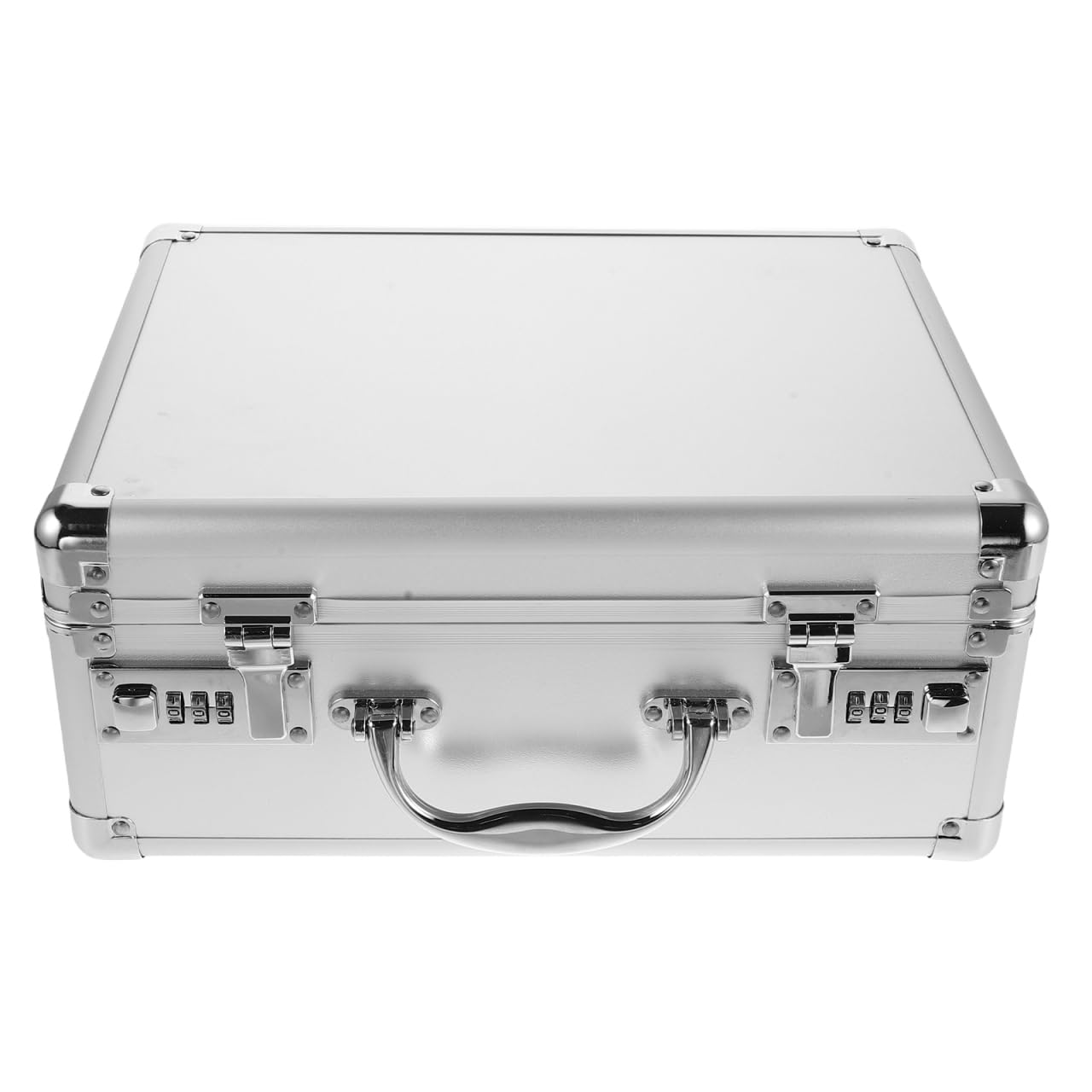 Medikamentenbox Griff aus Aluminiumlegierung Abschließbare, Silber