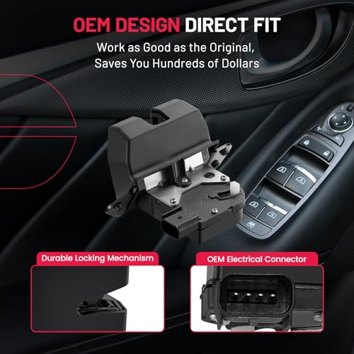 Image of SYERAL Trunk Latch Lock Actuator Compatible with Hyundai Santa Fe 2013-2018, Santa Fe Sport 2015-2018, Santa Fe XL 2013-2019, Compatible with Kia Sedona 2016-2021, Sorento 2014-2015 81230-3Z000