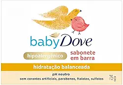 Baby Dove Sabonete em Barra Hidratação Balanceada 75 G