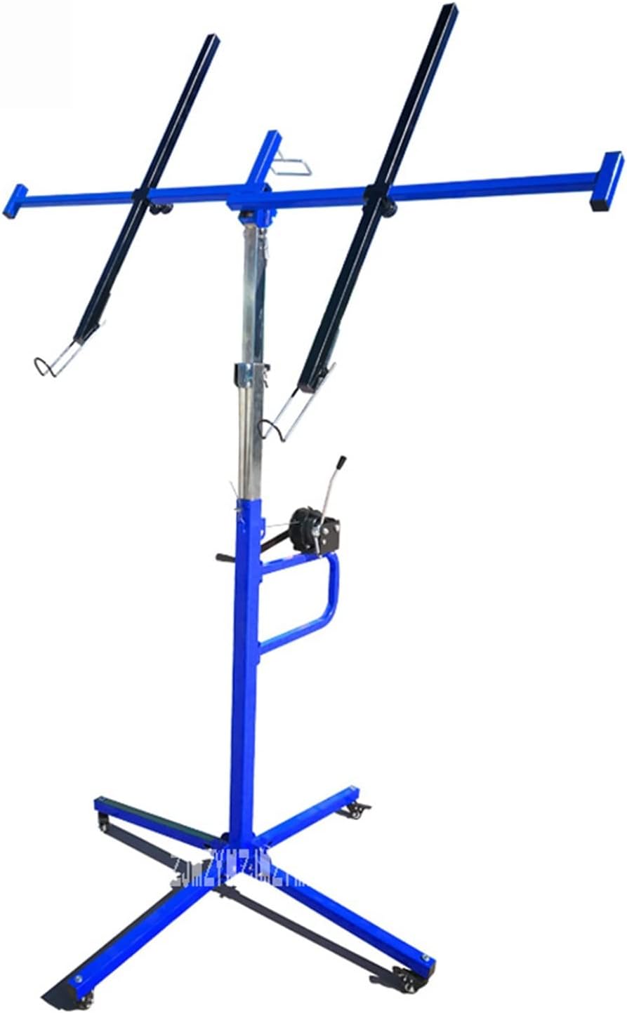 Hand-operated Drywall Panel Hoist Gypsum Board Lifter Tools Woodworking Lift For Lifting 1050-2800mm with High Efficiency