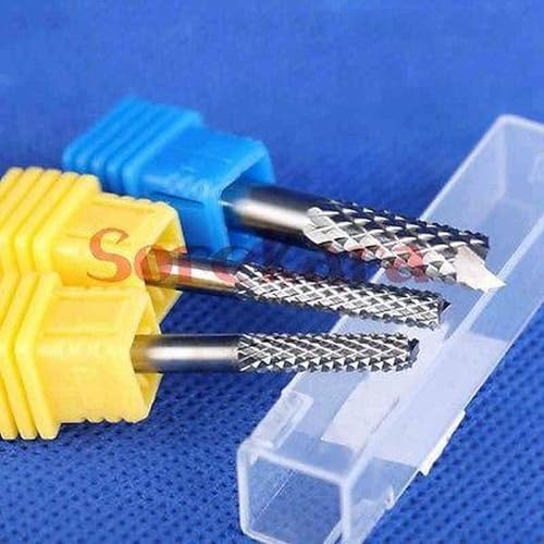 Generic 3.175x16mm Carbide Alloy PCB CNC Engraving Bits End Milling Cutter Cutting Drill Hole Endmill Carving Tools