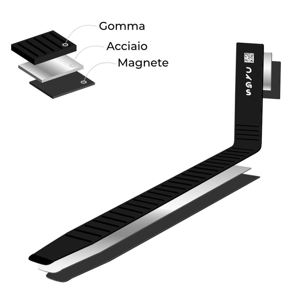 DAGS Covers - Dispositivo Anti Graffio e Scivolo magnetico per forche (1200x750x98 mm)