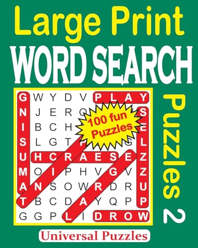 Large Print WORD SEARCH Puzzles