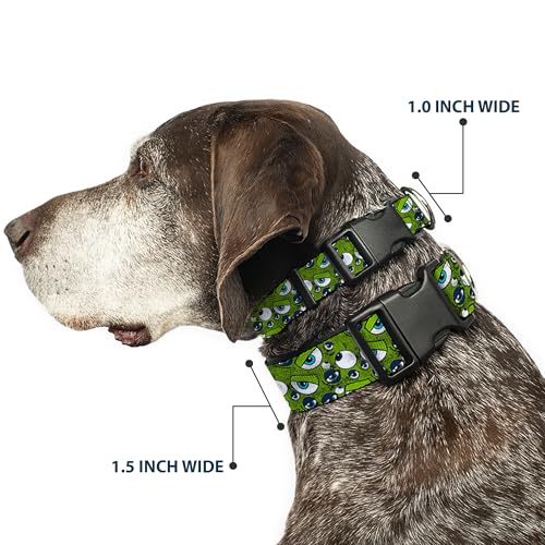 Collar de plástico Buckle Down Monstruos Inc con clip resistente 3