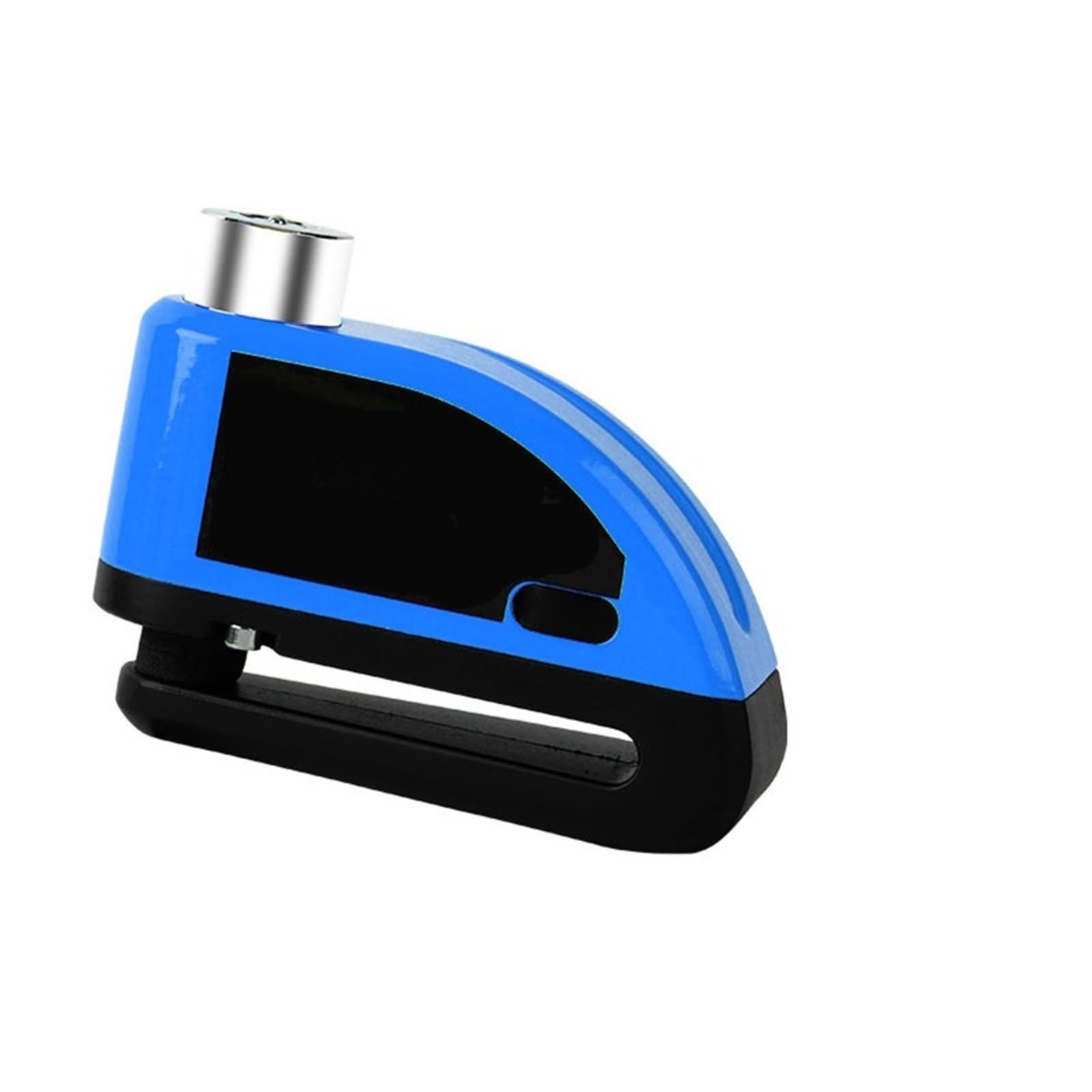 Chain Lock Motorcycle Alarm Disc Brake Lock Security Moto Wheel Disk Padlock Waterproof Loud Motorbike Lock(Blue Lock)