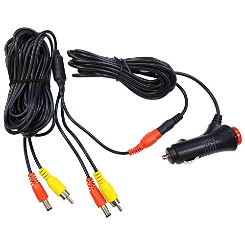 Amazon | バックカメラ用 ケーブル RCA 延長 トラック モニター シガー