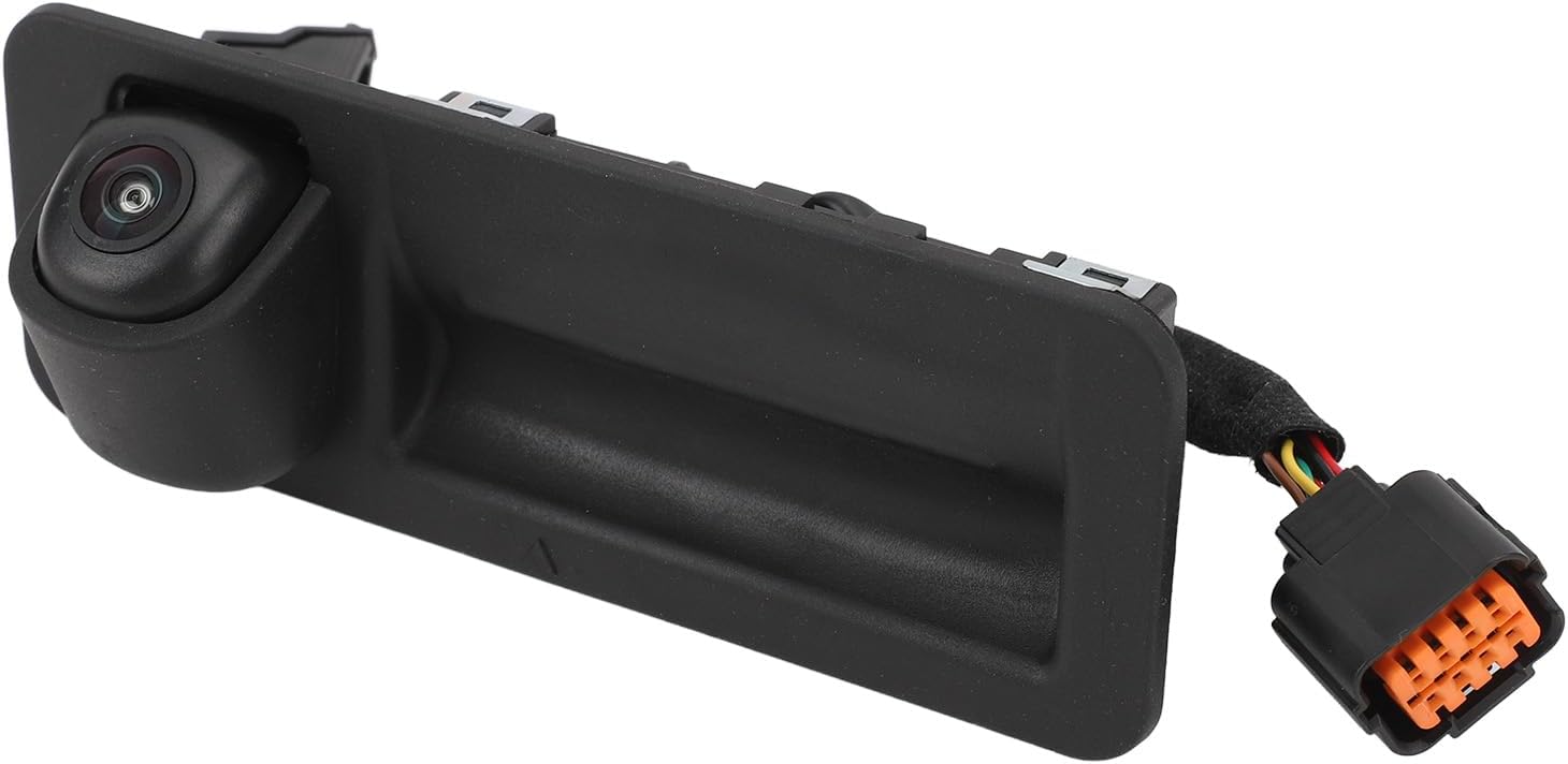 Cryfokt Rear View Camera with Trunk Handle, Premium Materials Replacement Camera Fit for Genesis 2015-2016, Parking Assistance