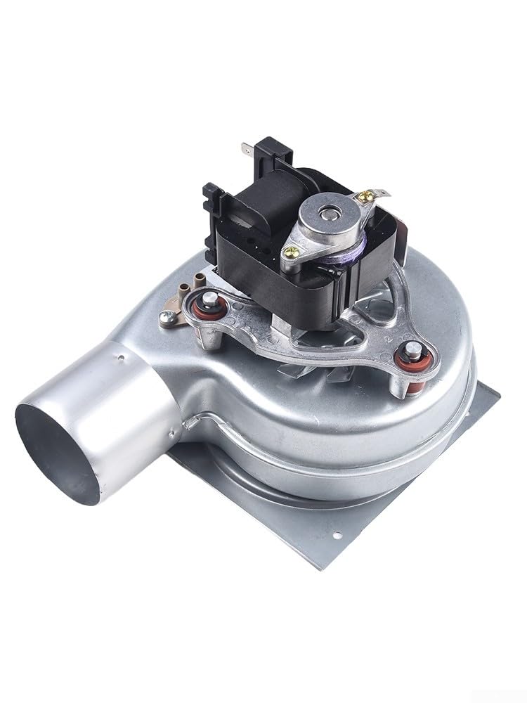 Ventilatore per camino da 35 W, 2000 giri/min, resistente alle alte temperature, a basso rumore, 220 V, in metallo, accessorio per caldaia a parete, per armadietti, barbecue, stufe fai da te