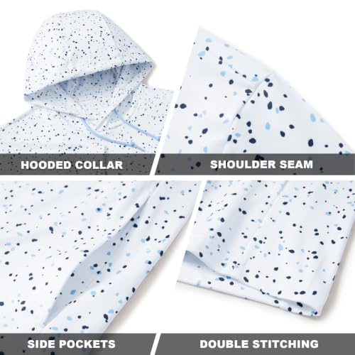 Image of M MAELREG Hoodies for Men Golf Fleece Hooded Sweatshirts Dry Fit Athletic Lightweight Casual Midlayer Mens Hoodies Pullover