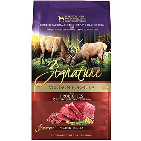 Zignature Venison Formula Dry Dog Food Cover