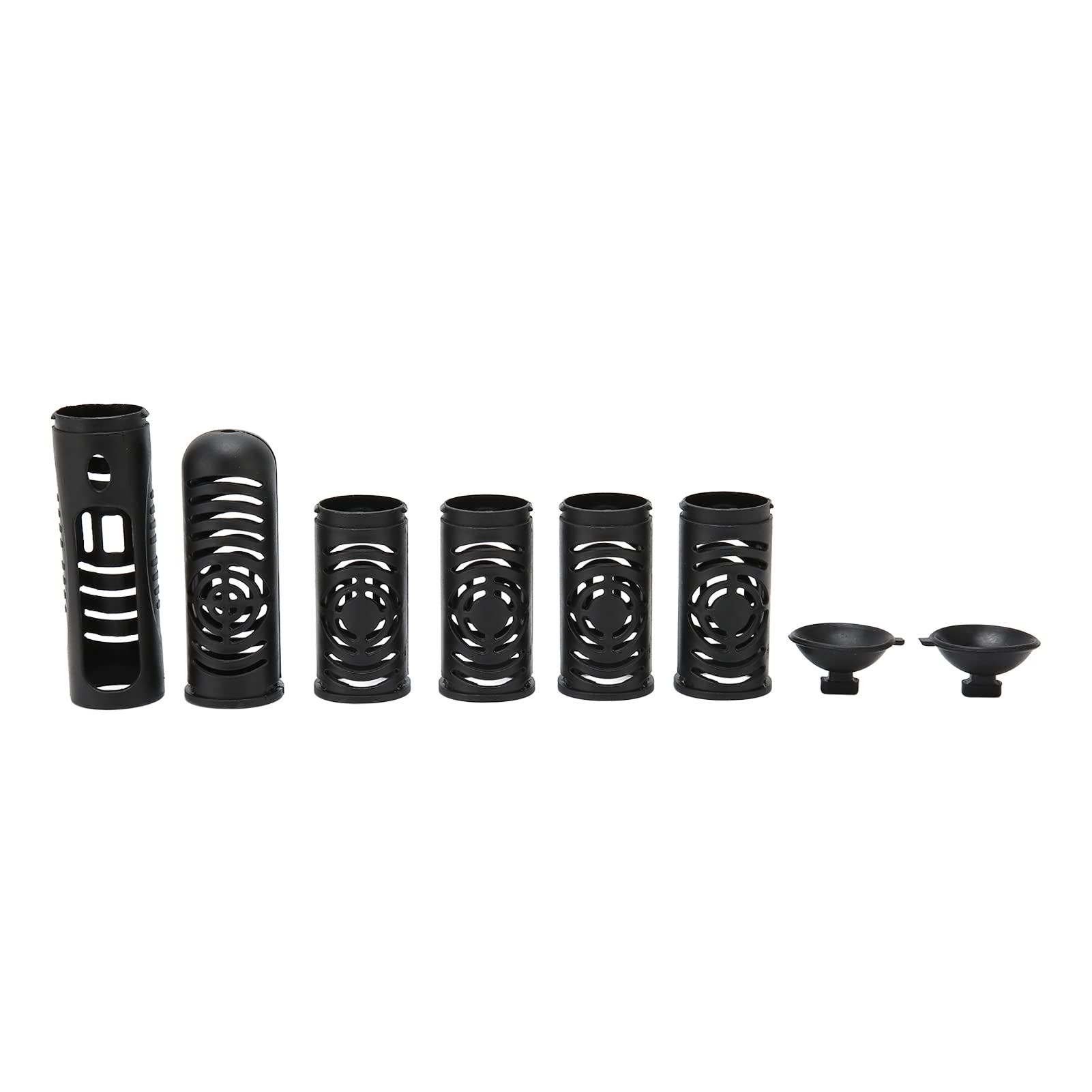 Aquarium Heater Guard, 6-Section Detachable Rod Sleeve, Plastic Protector for Fish Tank Heating Adjustable & Protective