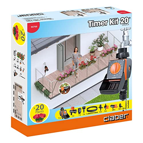 Viene fornito con tutto il necessario per l'installazione di 20 vasi da fiori