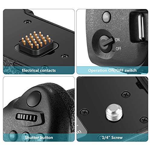 Neewer Sostituzione Battery Grip Verticale per