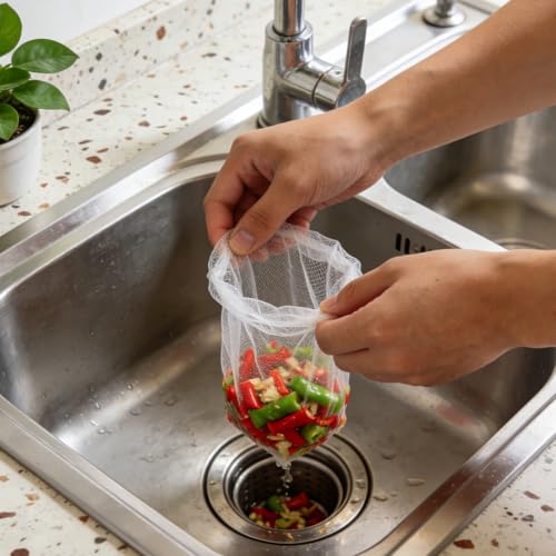 Bolsa Colador para Fregadero Cocina 600 unidades miniatura 6