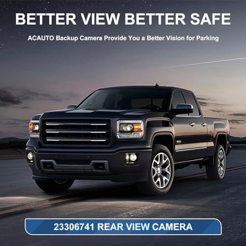 Image of Rear View Backup Reverse Camera Fit for Chevrolet Silverado Cheyenne Fit for GMC Sierra 1500 2500 HD 3500 HD 2014 2015,Safety Parking Back Up Assist Camera OE Number 23306741 22803702