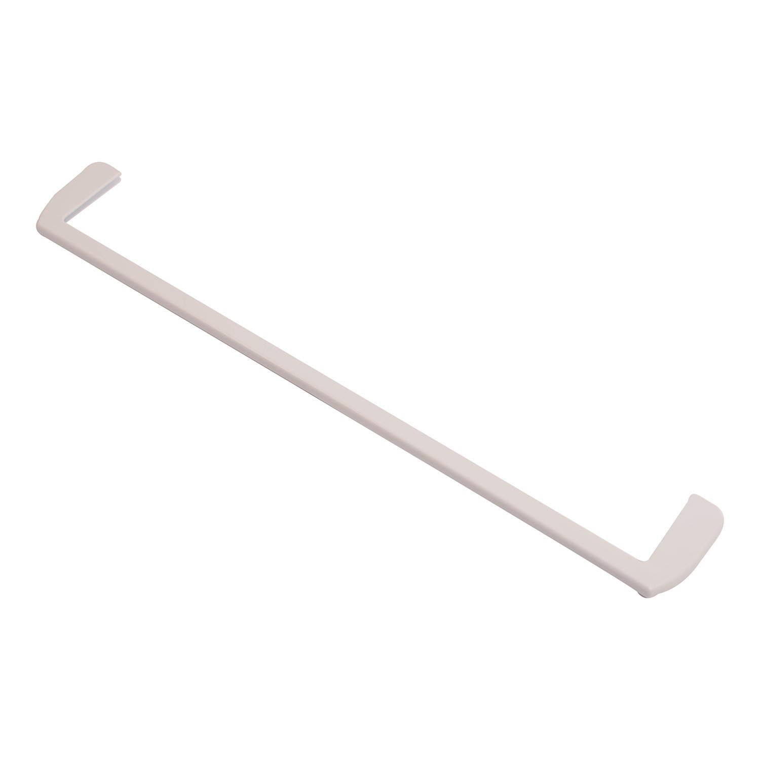 Hotpoint White Fridge Freezer Glass Shelf Front Plastic Trim (White)
