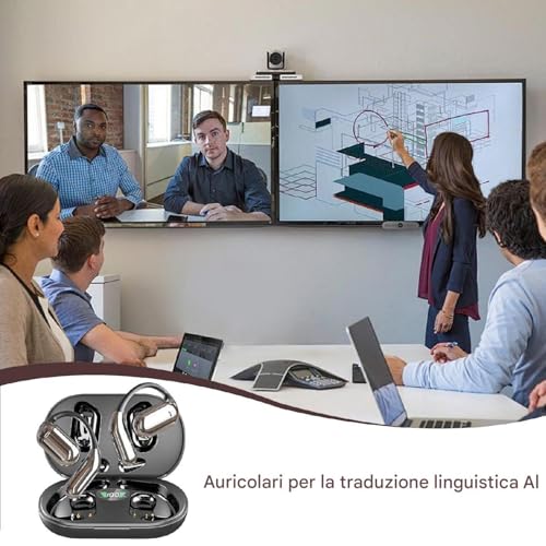 Écouteurs de traduction IA 144 langues avec charge rapide Type-C - 4