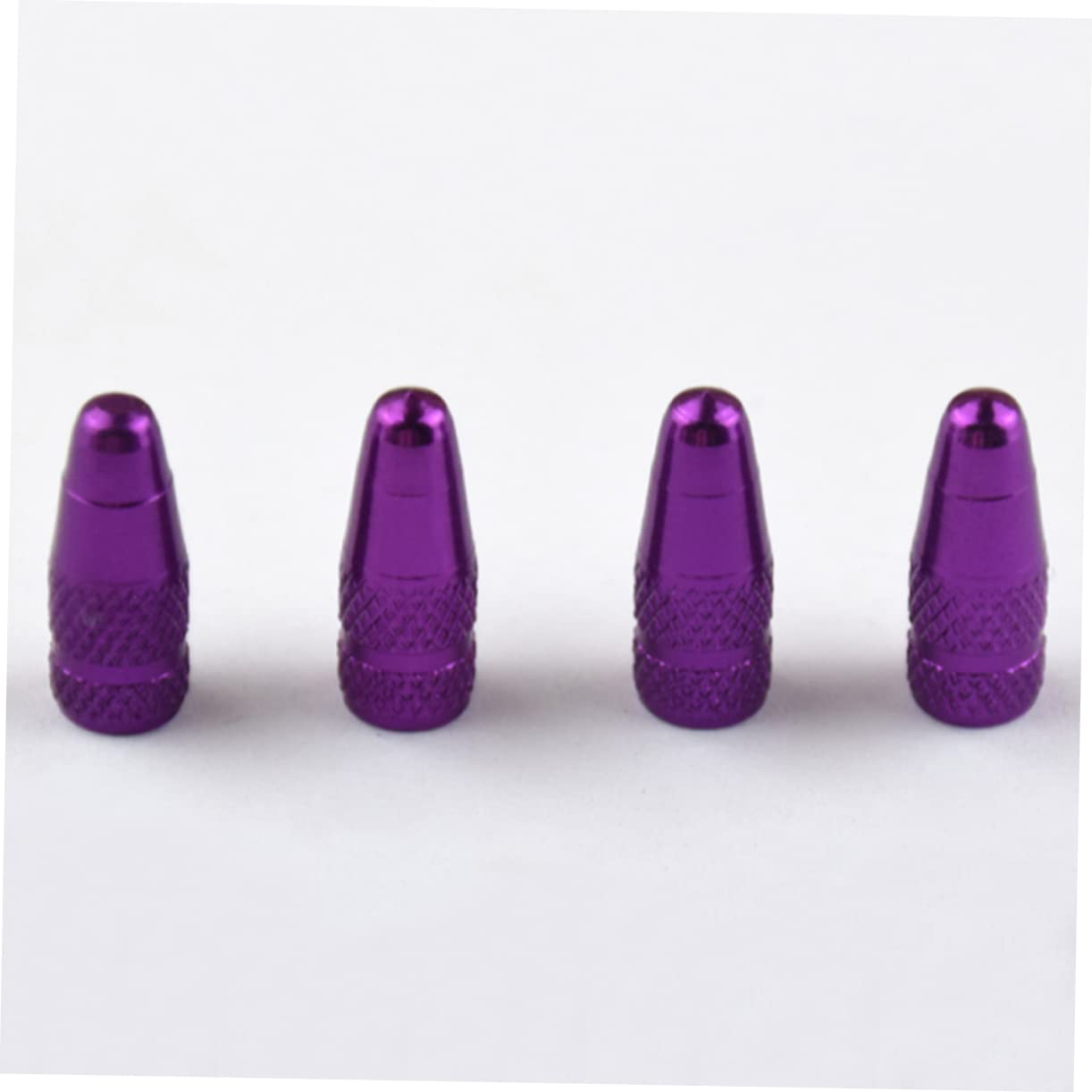 Parliky 20Pcs Anodized Machined Aluminum Alloy Valve Caps Dust Covers for Bikes Durable and Stylish Tire Accessories Unique Colors