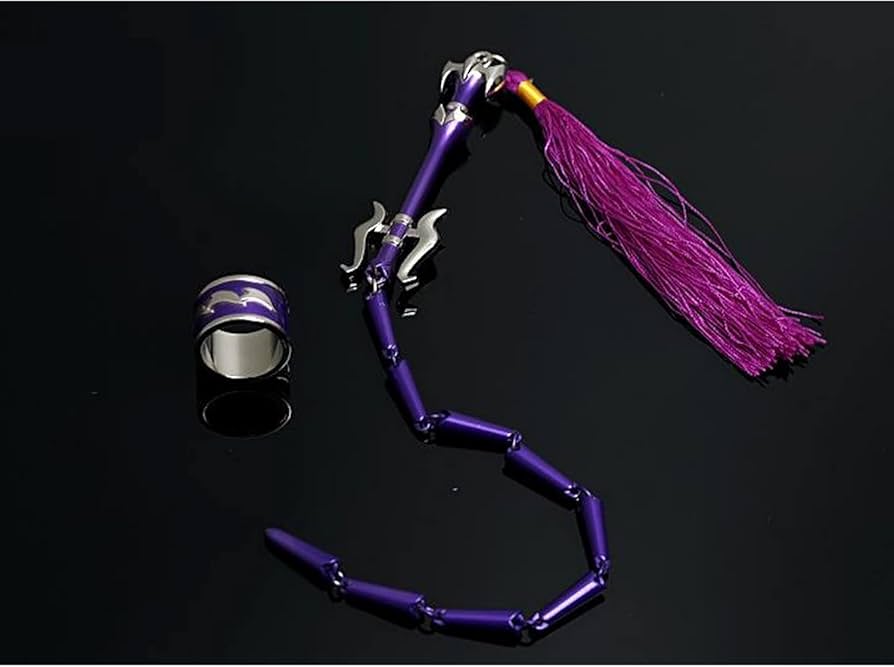 江澄 コスプレ 魔道祖師 武器 紫電 鞭 魔道祖師 コスプレ 江澄 紫電鞭 道具 紫電指輪付き : 五次元