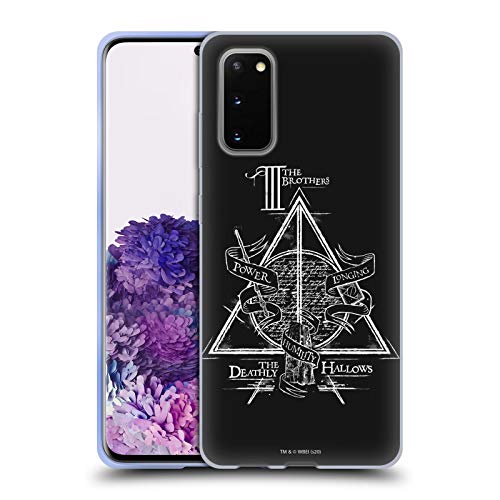 Head Case Designs Officially Licensed Harry Potter Triangle Symbol Deathly Hallows Xiv Soft Gel Case Compatible With Samsung Galaxy S20 / S20 5G #TOP14