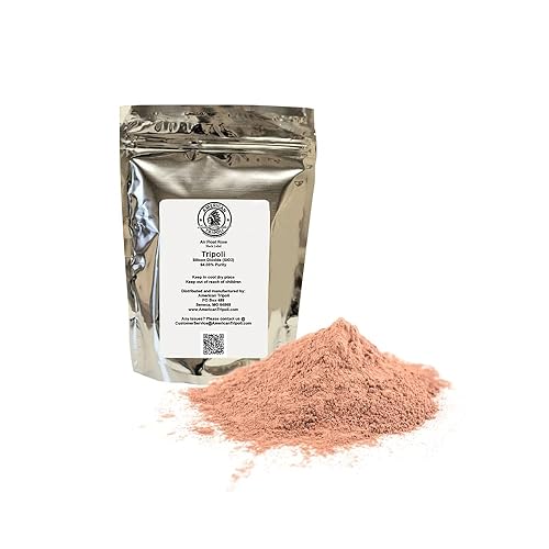 Air Float Rose Tripoli Compuesto  94.03% polvo de dióxido de silicio refinado puro  grado farmacéutico (4.0 onzas)