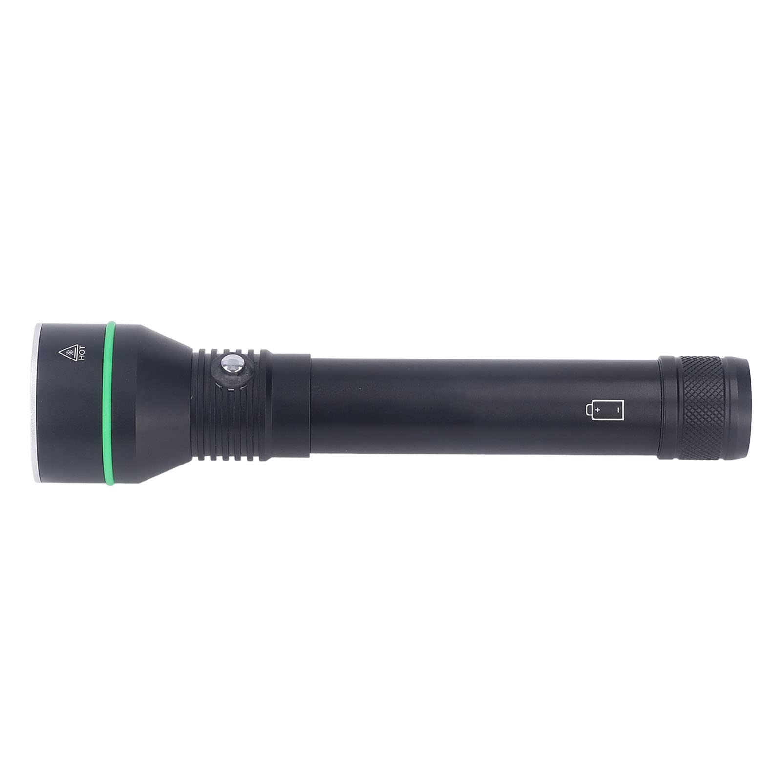 Jeanoko Torcia Subacquea Regolabile 3000LM Impermeabile Antiurto LED Torcia Subacquea per Snorkeling in Acque Profonde Diametro 53 Mm