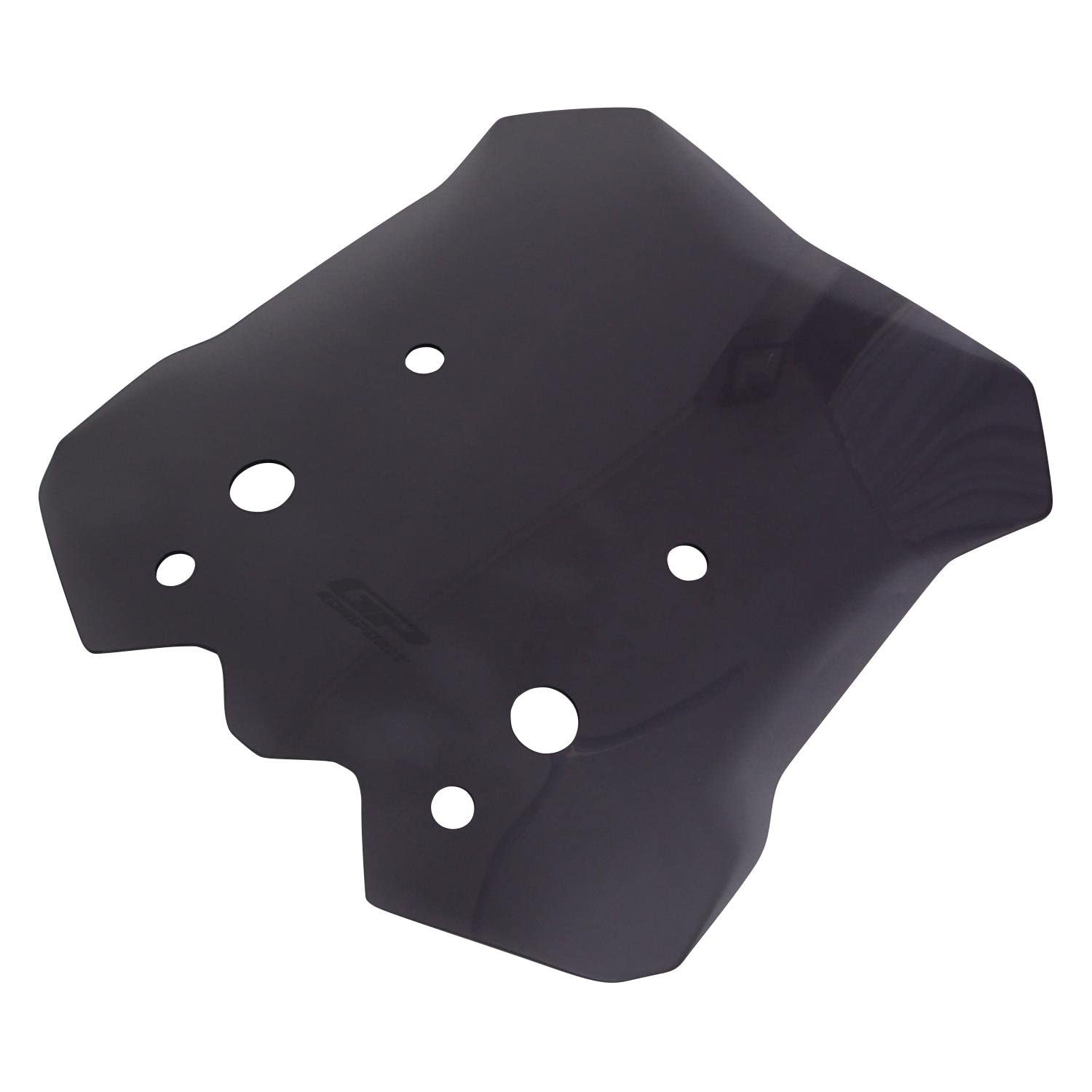 Accessoire Moto Acrylique Pare-brise Sport Noir GP Kompozit Pour Yamaha XMAX 250/400 2014-2017 - 35 Cm, Protection Vent Pare-brise Moto Sport