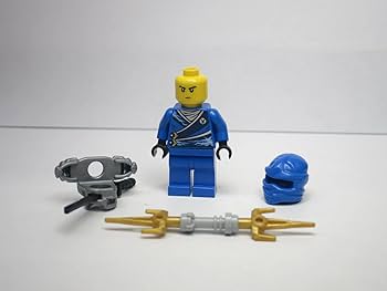 Lego Ninjago Jay Rebooted Mini Figure with ZX Helmet Set 10725 Lego Ninjago Jay Rebooted Mini Figure with ZX Helmet Set 10725