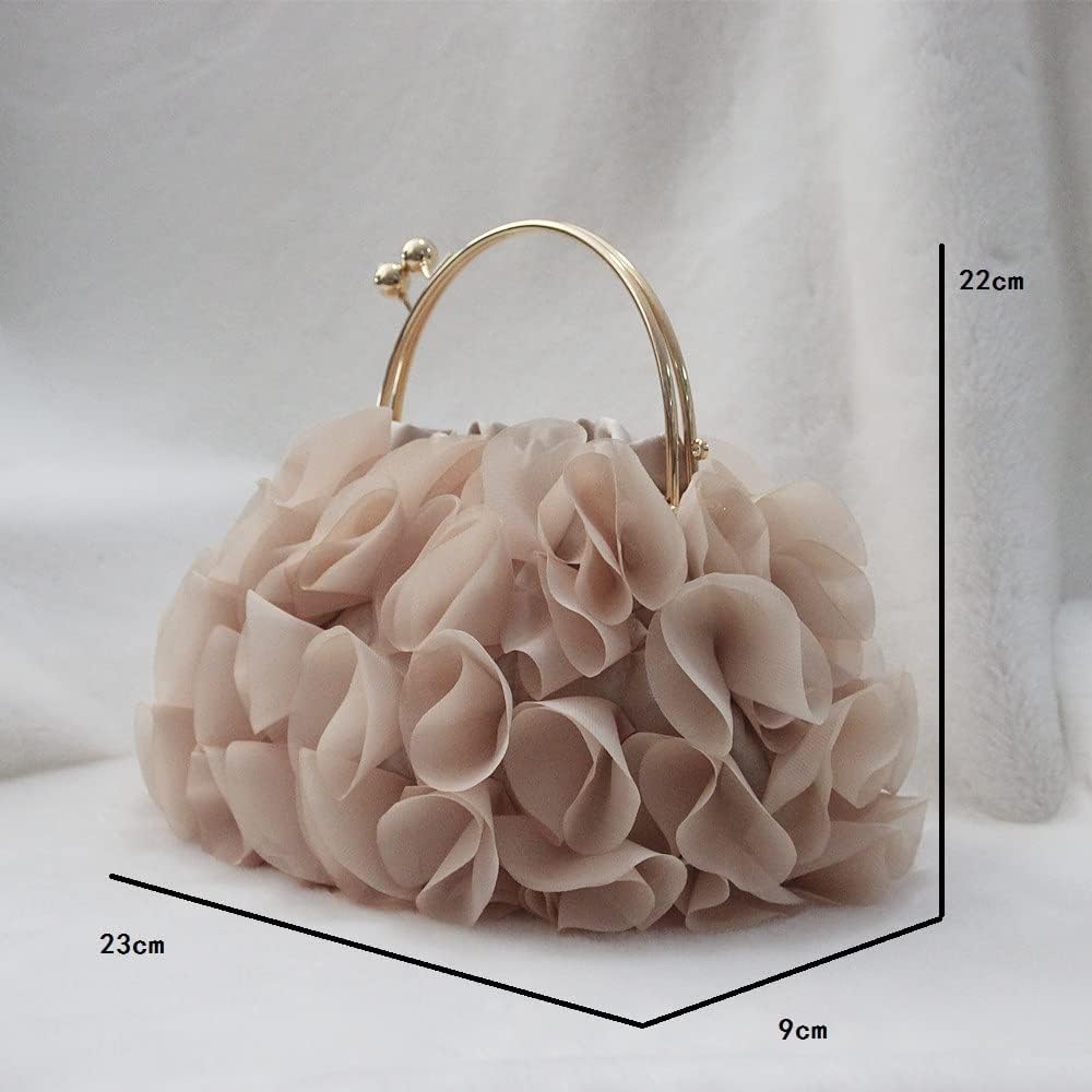 Handbags Women Flower Bags Floral Bride Casual Day Clutch