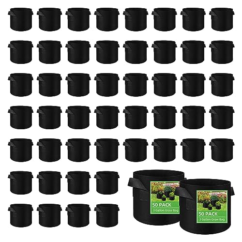 LITLANDSTAR 3 Gallon Grow Bags