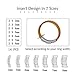 2 Styles Invisible Ring Size Adjuster for Loose Rings – Ring Guard, Ring Sizer, 11 Sizes Fit for Man and Woman Ring