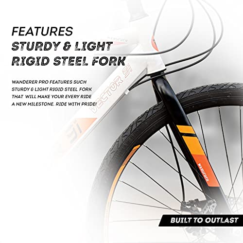 Image of Vector 91 Wanderer Pro 700C 21 Speed Hybrid Bike