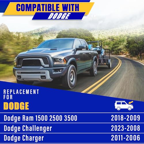 Image of 22 inch 22 inch Front Windshield Wiper blades Replacement for Dodge Ram 1500 /2500 /3500 2009-2018,Challenger 2008-2023,Charger 2006-2011,Premium All-Season Replacement Automotive Windshield Wipers