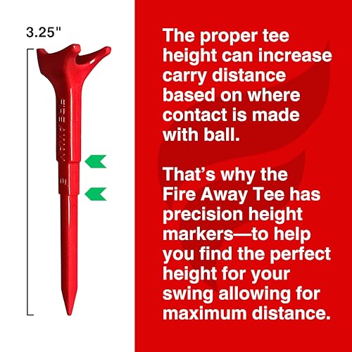 Fire Away Lab-Tested Golf Tees