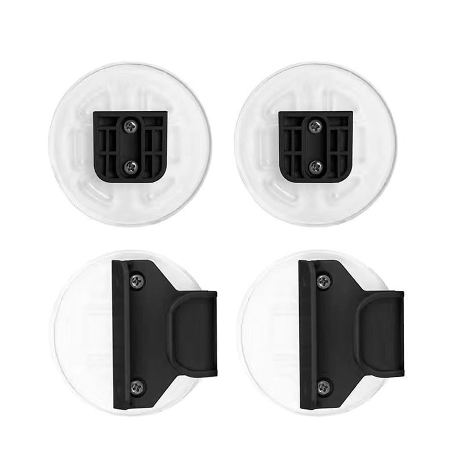 uikios 1 Set Retractable Baby Gate Replacement Part Mounting Accessories Fixing Base with Hook & Screws for Child