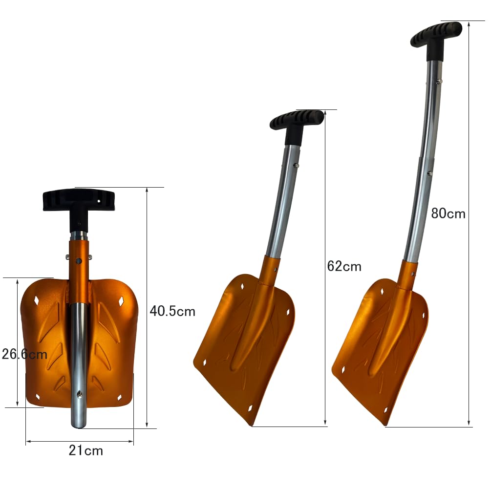 Amazon | solotour スコップ シャベル //伸縮式 アウトドア用 除雪