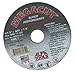 Alfa MegaCut Cutting Wheel for Metal 4-1/2x.040x7/8 (25 per Pack) #COW61515