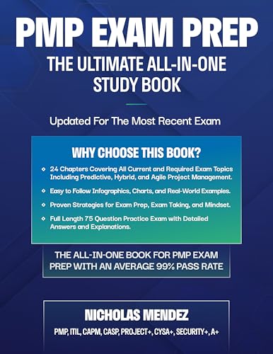 PMP Exam Prep: The Ultimate All-In-One Study Book