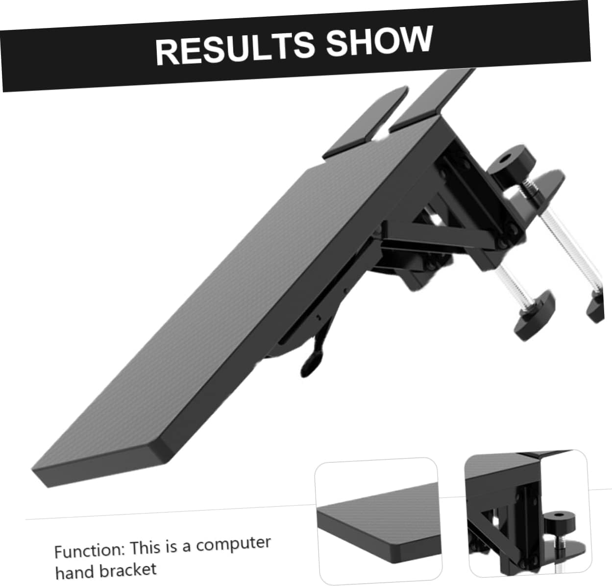 NUOBESTY 1pc Computer Hand Holder Arm Support Frame Ergonomic Wrist Rest for Desk Mouse Pad Support for Use