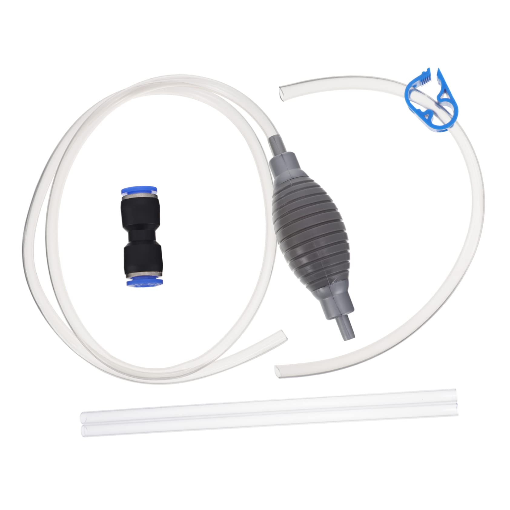 Levemolo Aquarium Water Changer Tool Fish Tank Cleaner Long Nozzle and Flexible Tube Quick-disassemble for Easy Cleaning Ideal for Aquariums Random Color