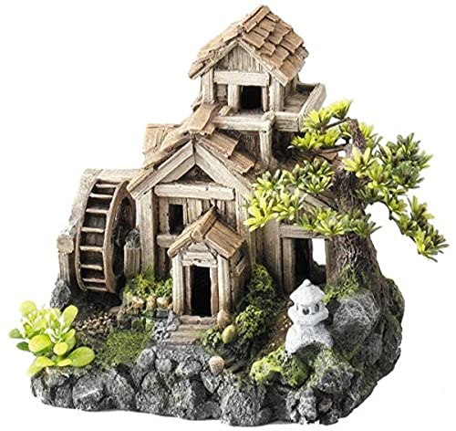 Europet Bernina Décor pour Aquarium en Polyrésine Bonsaï Mill 260 x 165 x 205 mm