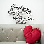 Дървен надпис Eri Nur zu treffen - любовен...