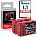 Produktbild Baxxtar MaxProtect 2X BLX-1 Akku 2400mAh kompatibel mit Olympus OM-1 OM-3 OM1 OM3 BLX1 BL-X1 BL X1 BLX 1 Ersatzakku mit NTC-Sensor und hitzeresistentes V1 Gehäuse, feuerhemmend