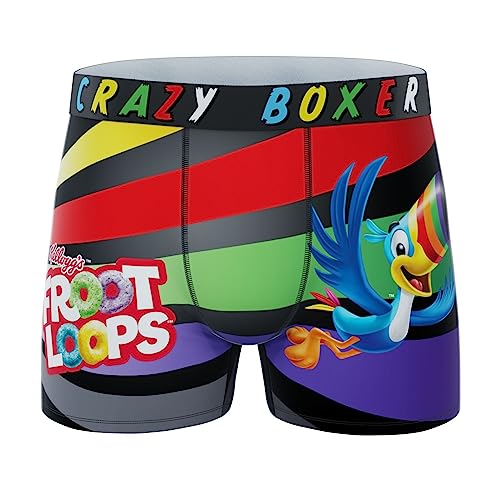 CRAZYBOXER Kellogg's Toucan Sam Men's Boxer Briefs