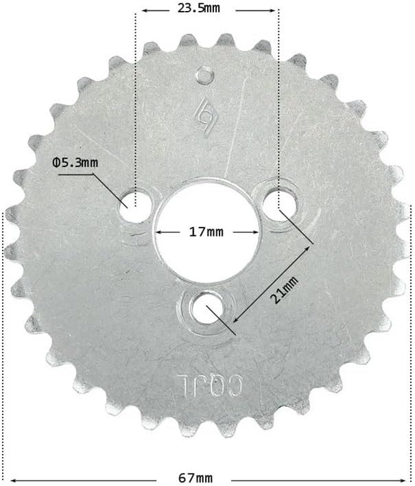 Universal Motorcycle 90 Link Timing Chain 32T Gear Sprocket For 125 125cc 1P52FMI Horizontal Engine Dirt Bike ATV Accessories