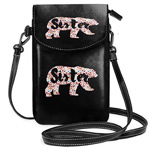 Preisvergleich Produktbild Auto glücklich kleine Crossbody Handy Geldbörse Tasche Smartphone Geldbörse Geldbörse mit abnehmbaren Gurt